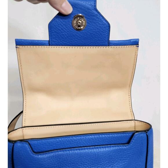 Reed Krakoff Royal Blue Leather Mini Square Crossbody Shoulder Bag NWT - Picture 8 of 14